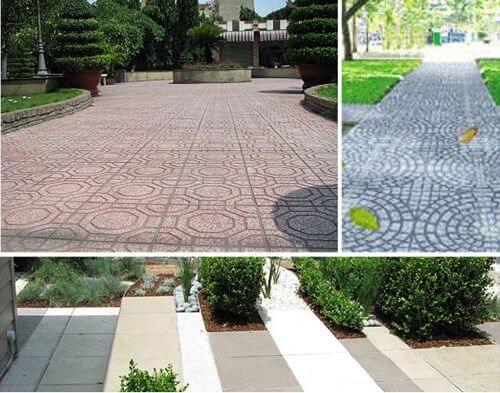 Gạch vỉa hè Terrazzo